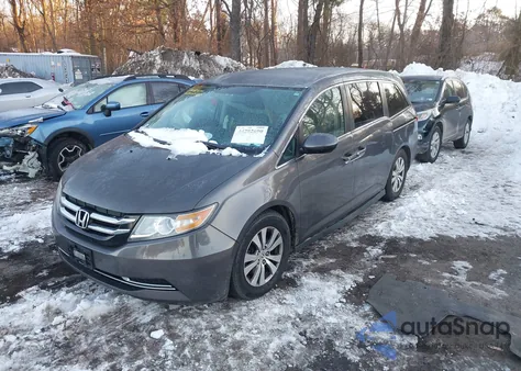 2016 Honda Odyssey Se из США, поврежденный, VIN 5FNRL5H35GB155939